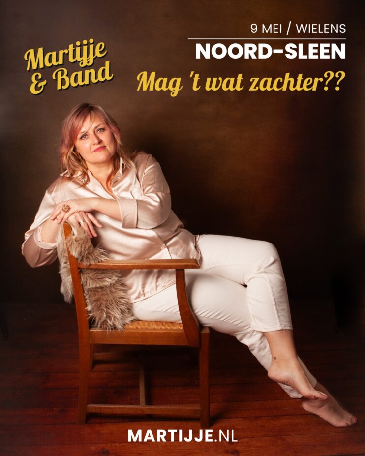 Gezellig afsluitingsavond met Martijje & Band – Mag ’t wat zachter ??